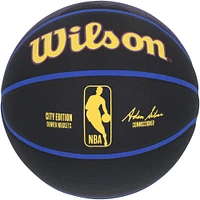 Jamal Murray Denver Nuggets Autographed Wilson 2023-24 City Edition Collector Basketball 