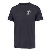 T-shirt bleu Denver Nuggets City Edition '47 pour homme avec panneau arrière