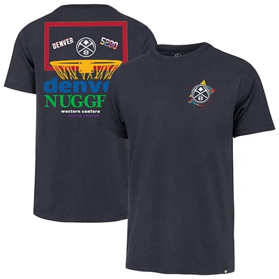 T-shirt bleu Denver Nuggets City Edition '47 pour homme avec panneau arrière
