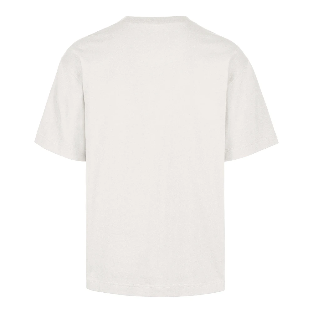 Men's '47  White Denver Nuggets City Edition Shifty Foundation T-Shirt