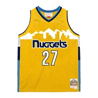Maillot Swingman jaune Mitchell & Ness Jamal Murray des Denver Nuggets 2017-18 pour homme