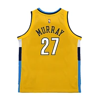 Maillot Swingman jaune Mitchell & Ness Jamal Murray des Denver Nuggets 2017-18 pour homme