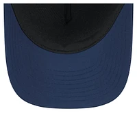 Men's New Era  Navy Denver Nuggets Minimalist A-Frame 9FORTY Trucker Hat