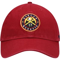 Men's '47 Red Denver Nuggets Team Clean Up Adjustable Hat