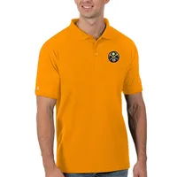 Antigua Women's Denver Broncos Orange Legacy Pique Polo