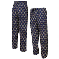 Pantalon Concepts Sport bleu marine Denver Nuggets Gauge Allover Print pour hommes