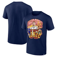 Men's Fanatics Nikola Jokic Navy Denver Nuggets Notorious 4.0 T-Shirt