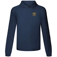Sweat à capuche bleu marine Denver Nuggets Dimension R pour homme