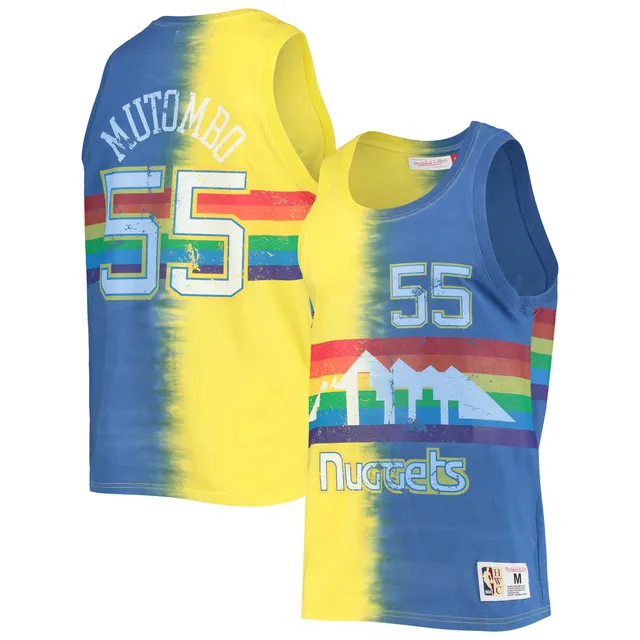 Dikembe Mutombo Denver Nuggets Throwback Basketball Jersey – Best Sports  Jerseys