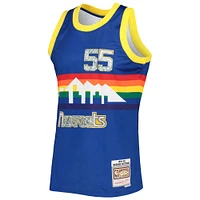 Maillot Mitchell & Ness Dikembe Mutombo Royal Denver Nuggets 1996/97 Hardwood Classics NBA 75e anniversaire Diamond Swingman pour homme