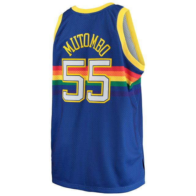 Youth Mitchell & Ness Dikembe Mutombo Royal Denver Nuggets