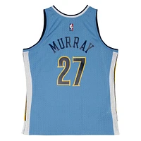 Maillot Mitchell & Ness Jamal Murray Powder Blue Denver Nuggets 2016/17 Throwback Swingman pour hommes