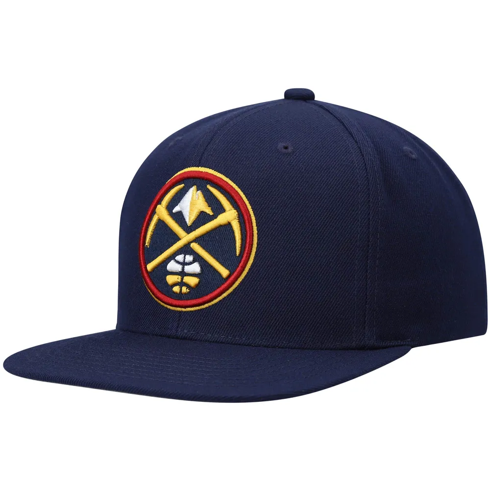 New Era 9FIFTY Denver Nuggets Foam Trucker Snapback Hat Navy