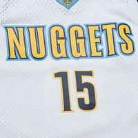 Men's Mitchell & Ness Nikola Jokic White Denver Nuggets 2016/17 Throwback Swingman Jersey