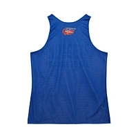 Maillot d'entraînement réversible en maille Hardwood Classics Denver Nuggets Royal/White Mitchell & Ness pour homme