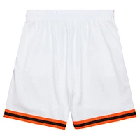 Men's Mitchell & Ness White Denver Nuggets 2006/07 Replica Shorts