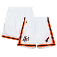 Men's Mitchell & Ness White Denver Nuggets 2006/07 Replica Shorts