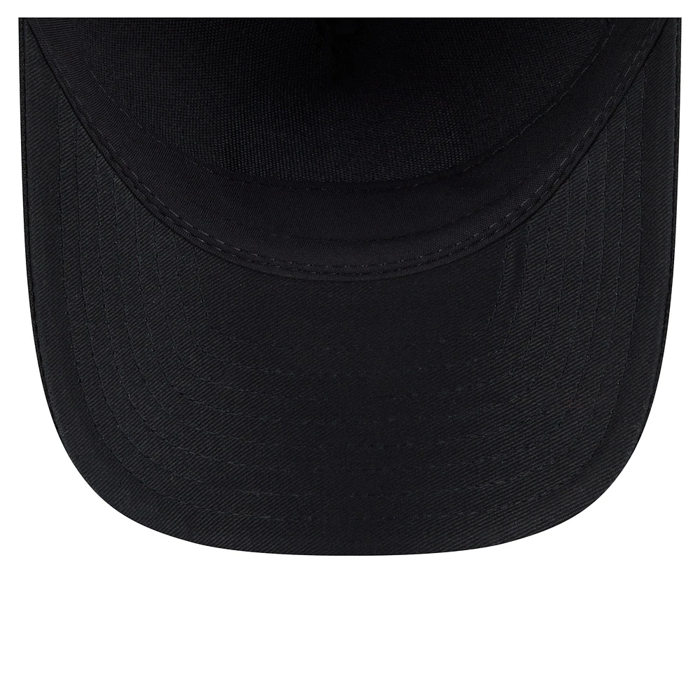 Men's New Era  Black Denver Nuggets Game Day Flag A-Frame 9FORTY Adjustable Hat