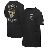 Men's New Era Black Denver Nuggets Sugar Skulls T-Shirt