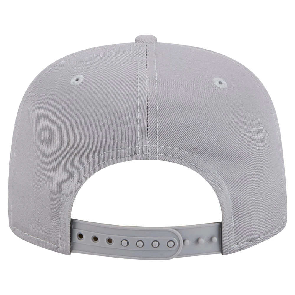 Casquette snapback grise Denver Nuggets pour homme New Era, modèle rétro, Property of Golfer