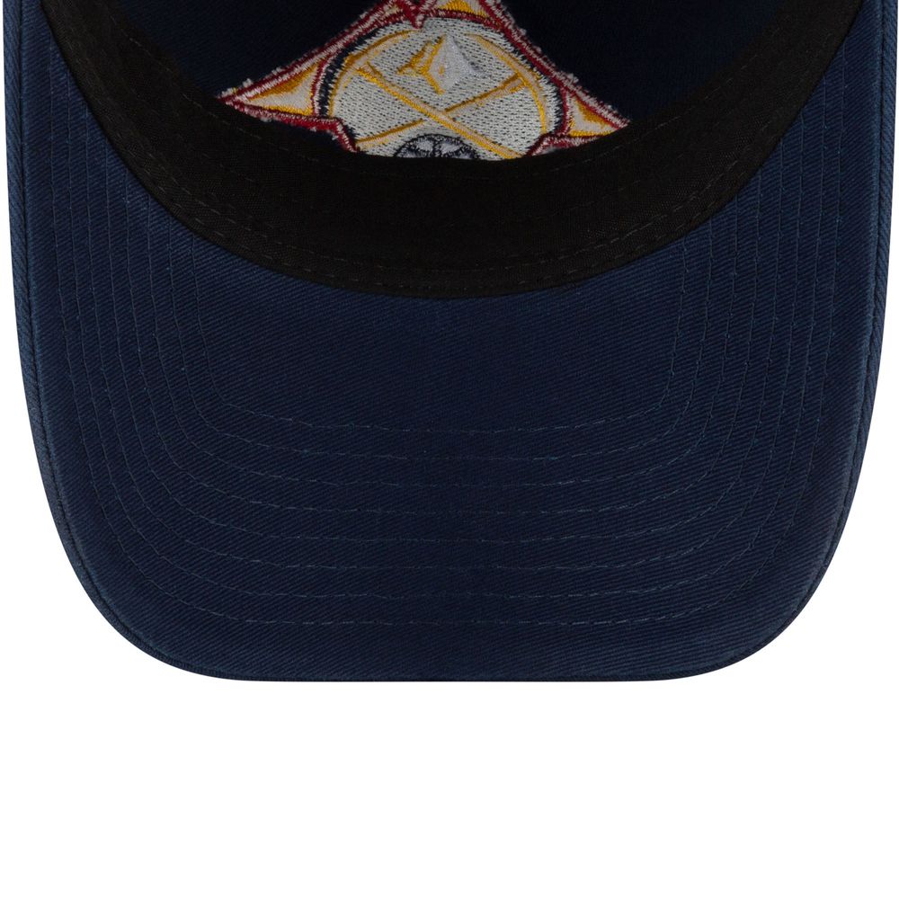 Official New Era Atlanta Braves MLB Gold Navy 9TWENTY Unstructured