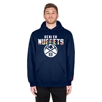 Men's New Era  Navy Denver Nuggets 2024/25 City Edition Pullover Hoodie
