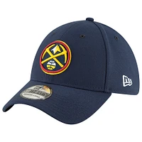 Men's New Era Navy Denver Nuggets Team Classic 39THIRTY Flex Hat