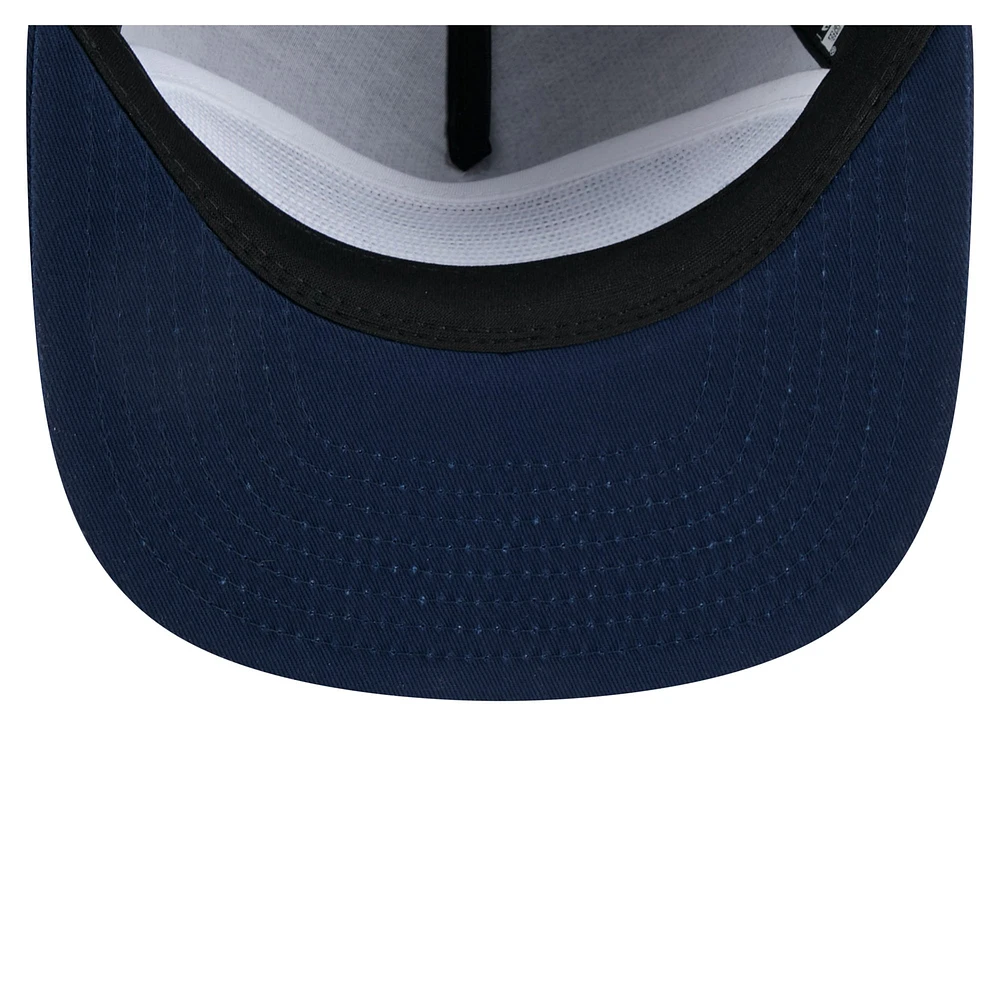 Men's New Era Navy Denver Nuggets Team Text Golfer Snapback Hat