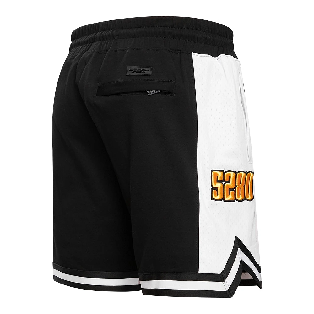 Men's Pro Standard Black Denver Nuggets 2023/24 City Edition DK Shorts