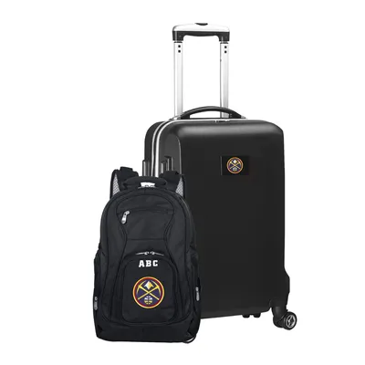 Denver Nuggets MOJO Personalized Deluxe 2-Piece Backpack & Carry-On Set