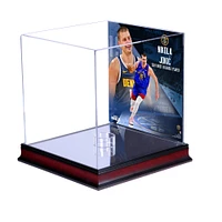 Nikola Jokic Denver Nuggets 2024 NBA MVP Mahogany Basketball Display Case with Sublimated Plate