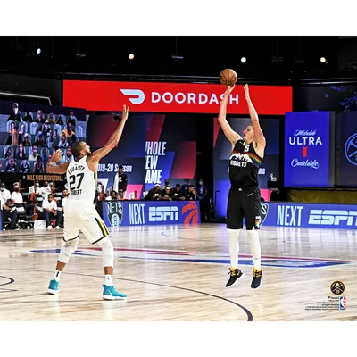 Nikola Jokic Denver Nuggets Fanatics Authentic Unsigned 2020 NBA Playoffs Round 1 Jump Shot vs. Rudy Gobert Photograph