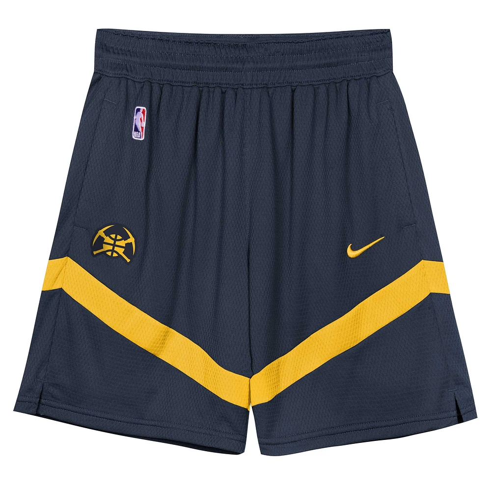 Ensemble débardeur et short en maille Denver Nuggets bleu marine pour enfant d'âge préscolaire