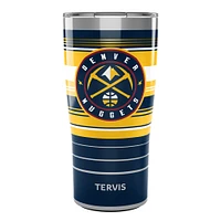 Tervis Denver Nuggets 20oz. Gobelet en acier inoxydable à rayures Hype