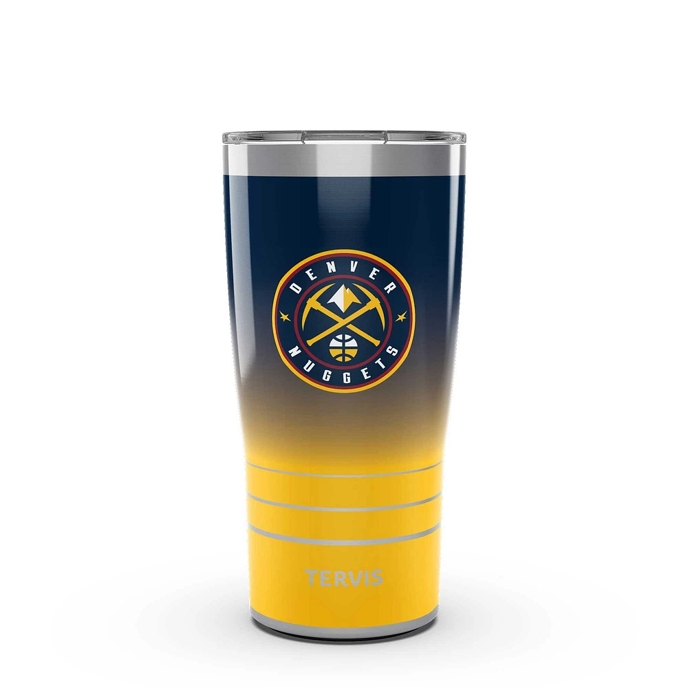 Tervis Denver Nuggets 20oz. Gobelet de voyage en acier inoxydable ombré