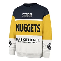 Unisex '47 Yellow Denver Nuggets 2024/25 City Edition On Five Maximalist Pullover Sweatshirt