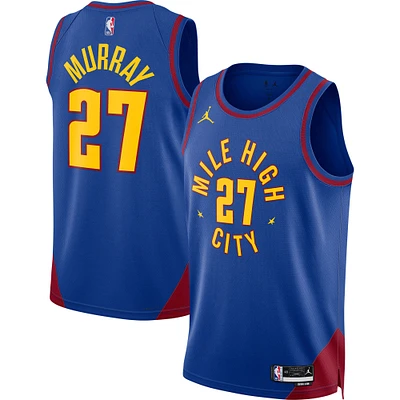 Unisexe Jordan Brand Jamal Murray Blue Denver Nuggets Swingman Jersey - Statement Edition