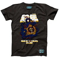 Unisex NBALab x Hyperfly Heather Black Denver Nuggets Year of the Snake Lunar New Collection T-Shirt