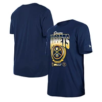 T-shirt unisexe New Era bleu marine Denver Nuggets Summer Classics