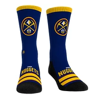 Unisex Rock Em Socks Denver Nuggets Gametime Stripe Crew