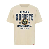 Unisex Sportiqe  Cream Denver Nuggets Duke Premium T-Shirt