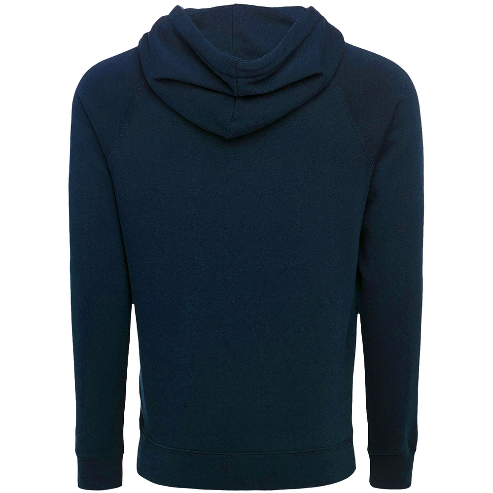 Unisex Sportiqe  Navy Denver Nuggets Olsen Tri-Blend Pullover Hoodie
