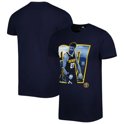 Jamal Murray Denver Nuggets Stadium Essentials Unisex Player Skyline T-Shirt - Navy