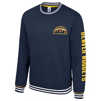 Sweat-shirt unisexe Stadium Essentials bleu marine Denver Nuggets Halftime 2