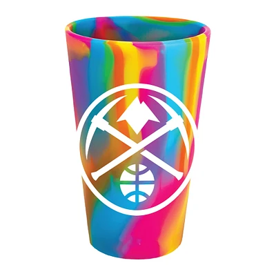 WinCraft Denver Nuggets 16oz. Verre à pinte en silicone à la mode