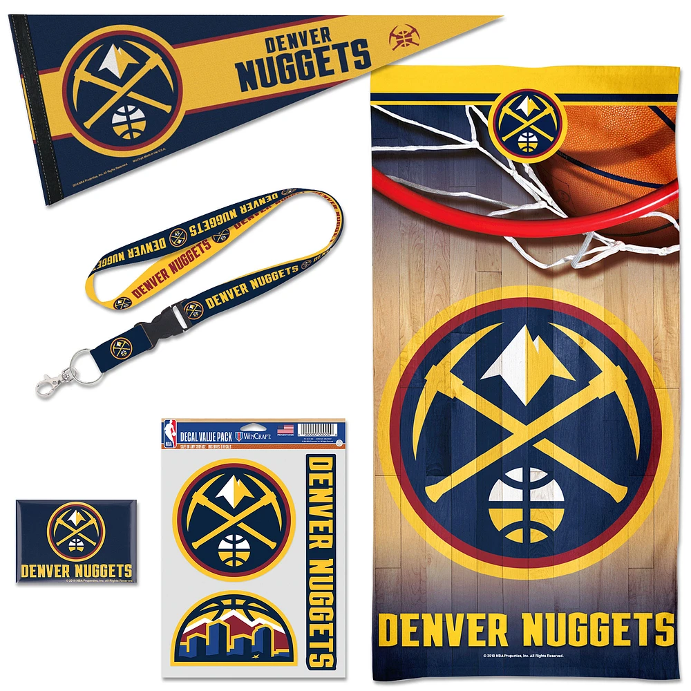 Pack d'accessoires pour ventilateur WinCraft Denver Nuggets House