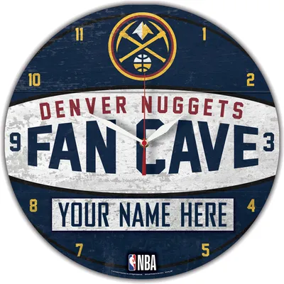 Denver Nuggets WinCraft Personalized 14'' Round Wall Clock