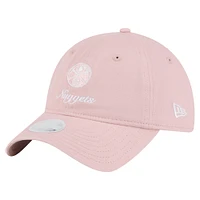 Women's New Era  Pink Denver Nuggets Gameday Preppy 9TWENTY Adjustable Hat