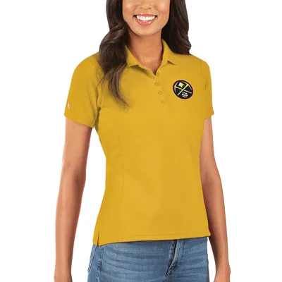 New York Jets Antigua Legacy Pique Polo - Charcoal