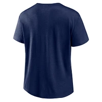 Women's Fanatics  Navy Denver Nuggets Hand Check T-Shirt